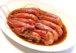 煮赤エビ